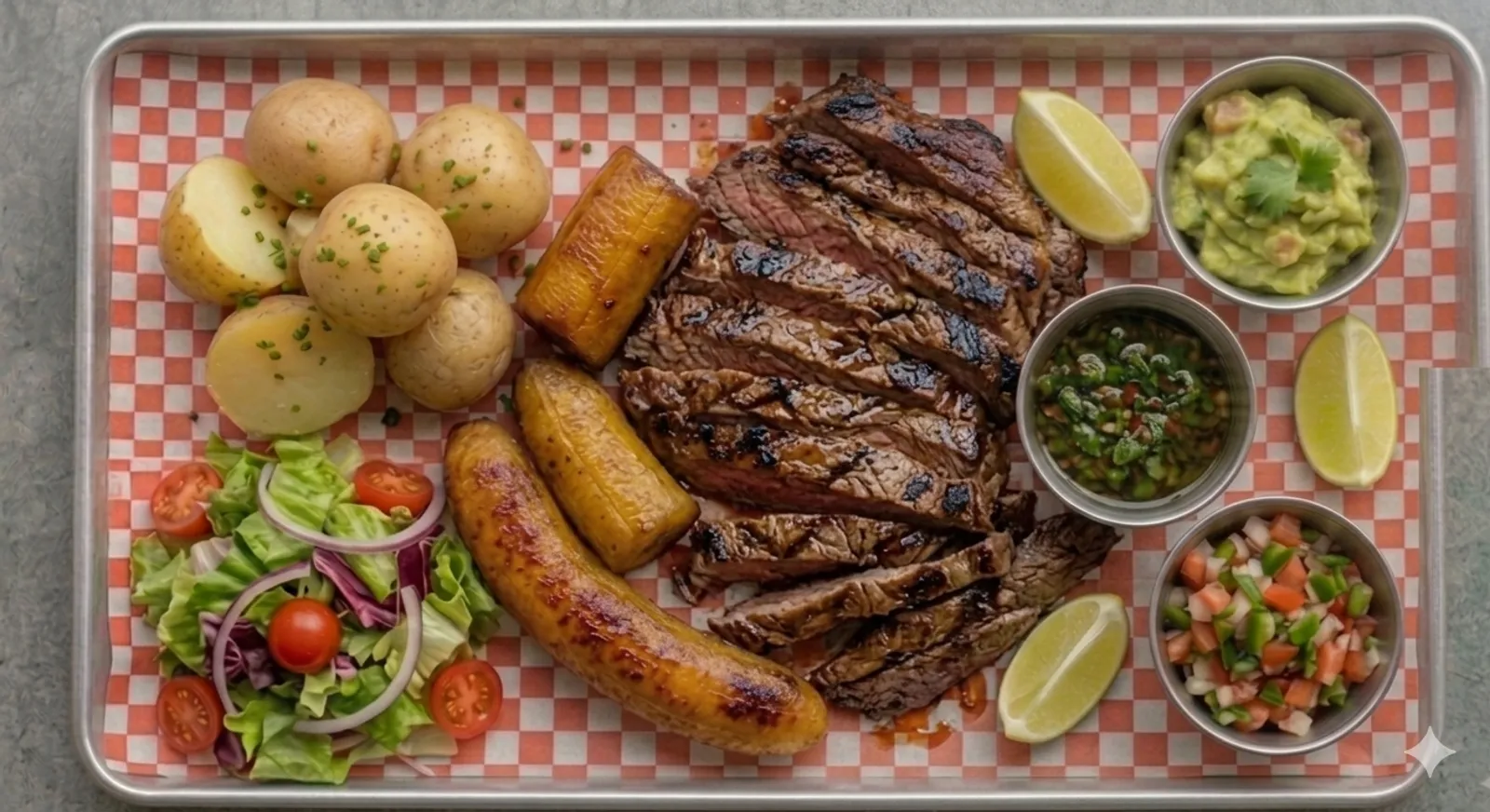 Carne de res asada